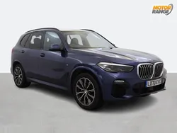 Blue Used 2020 BMW X5 M Sport SUV | £38,695 (Super price)