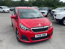 Red Used 2016 Peugeot 108 Allure Hatchback | £2,000