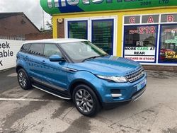 Blue Used 2014 Land Rover Range Rover evoque Pure SUV | £9,999 (Fair price)