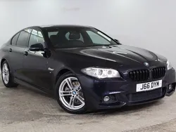 Black Used 2016 BMW 520 M Sport Sedan | £12,375 (Fair price)