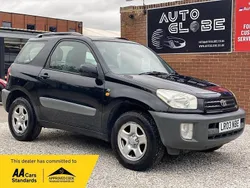 Black Used 2003 Toyota RAV4 SUV | £2,990 (Fair price)