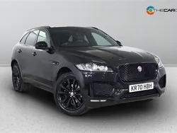Black Used 2020 Jaguar F-Pace Chequered Flag SUV | £27,275 (Fair price)