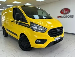 Yellow Used 2021 Ford Transit Custom Trend Van | £13,995 (Fair price)