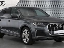 Grey Used 2021 Audi Q7 S-Line SUV | £39,276 (Fair price)