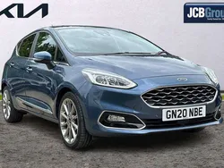 Blue Used 2020 Ford Fiesta Vignale Hatchback | £14,495 (Fair price)