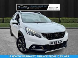 White Used 2016 Peugeot 2008 Allure SUV | £5,595 (Fair price)