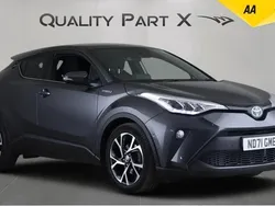 Grey Used 2021 Toyota C-HR Design SUV | £18,480 (Fair price)