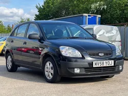 Black Used 2008 Kia Rio Hatchback | £2,295 (Fair price)