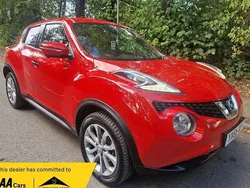 Red Used 2015 Nissan Juke Tekna SUV | £3,495 (Super price)