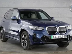 Blue Used 2023 BMW iX3 M Sport SUV | £36,450 (Fair price)