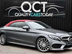 Grey Used 2016 Mercedes C250 AMG Line Premium Plus Cabriolet | £17,995 (Expensive)