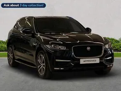 Black Used 2018 Jaguar F-Pace R-Sport SUV | £18,750 (Fair price)