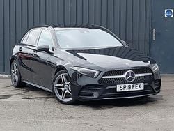 Black Used 2019 Mercedes A250 AMG Line Premium Plus Hatchback | £18,698 (Fair price)