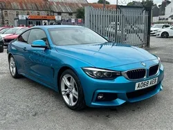 Blue Used 2018 BMW 420 M Sport Coupe | £16,000 (Fair price)