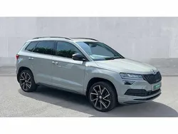 Meteor grey Used 2021 Skoda Karoq SportLine SUV | £19,950 (Fair price)