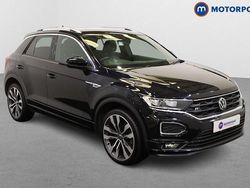 Black Used 2021 VW T-Roc R-line SUV | £19,899 (Fair price)