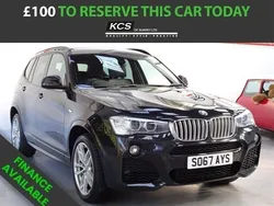 Black Used 2017 BMW X3 M Sport SUV | £18,690 (Fair price)