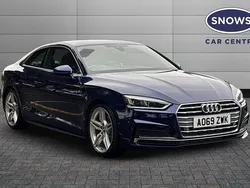 Blue Used 2019 Audi A5 S-Line Coupe | £16,299 (Good price)