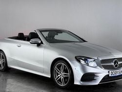 Silver Used 2019 Mercedes E220 AMG line Cabriolet | £19,800 (Fair price)