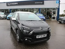 Black Used 2021 Citroën C3 PureTech Hatchback | £10,995 (Fair price)