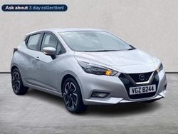 Silver Used 2022 Nissan Micra Acenta Hatchback | £11,458 (Fair price)