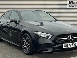 Black Used 2023 Mercedes A180 AMG Line Premium Sedan | £24,861 (Fair price)