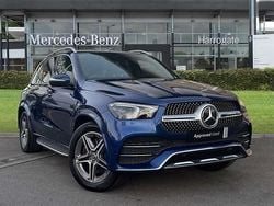 Blue Used 2019 Mercedes GLE300 AMG Line Premium SUV | £33,800 (Fair price)