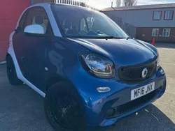 Blue Used 2016 Smart ForTwo Coupé Premium Coupe | £6,500 (Fair price)