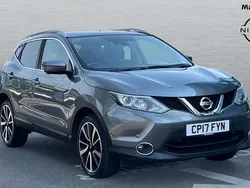 Grey Used 2017 Nissan Qashqai Tekna SUV | £10,647 (Fair price)