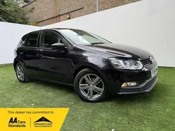 Black Used 2014 VW Polo SE Hatchback | £4,295 (Fair price)