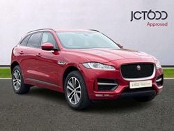 Red Used 2019 Jaguar F-Pace R-Sport SUV | £20,000 (Fair price)