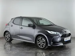 Grey Used 2022 Toyota Yaris Hybrid Design Hatchback | £16,400 (Good price)