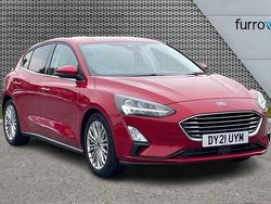 Red Used 2021 Ford Focus Titanium X Hatchback | £13,495 (Fair price)