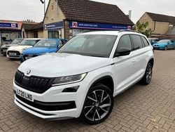 White Used 2020 Skoda Kodiaq SportLine SUV | £20,999 (Good price)