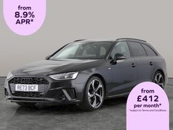 Black Used 2023 Audi A4 Black Edition Estate | £27,109 (Fair price)