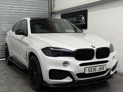 White Used 2016 BMW X6 M Sport SUV | £17,989 (Fair price)