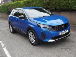Blue Used 2022 Peugeot 3008 Active Premium Hatchback | £16,595 (Fair price)