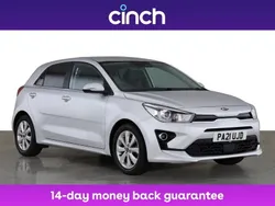 Silver Used 2021 Kia Rio 3 Hatchback | £11,549 (Fair price)