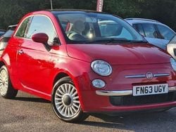 Red Used 2013 Fiat 500 Lounge Hatchback | £4,195 (Good price)