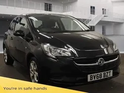 Black Used 2018 Vauxhall Corsa Sport Hatchback | £7,000 (Fair price)