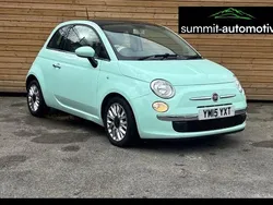 Green Used 2015 Fiat 500 Lounge Hatchback | £4,290 (Good price)