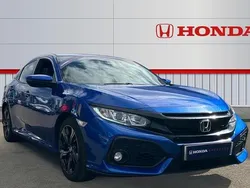 Blue Used 2018 Honda Civic SR Hatchback | £12,140 (Fair price)