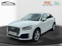 White Used 2017 Audi Q2 S-Line SUV | £16,389 (Fair price)