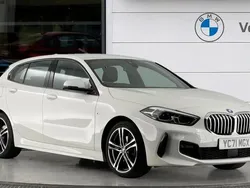 White Used 2021 BMW 118 M Sport Hatchback | £20,951 (Fair price)