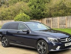 Blue Used 2019 Mercedes C200 Estate | £12,990 (Good price)