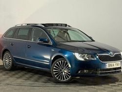 Blue Used 2014 Skoda Superb Estate | £7,795 (Good price)