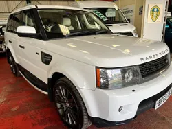 White Used 2010 Land Rover Range Rover Sport HSE SUV | £7,995 (A bit pricey)