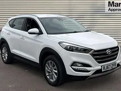 White Used 2017 Hyundai Tucson SE SUV | £10,990 (Good price)