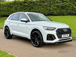 White Used 2021 Audi Q5 S-Line SUV | £28,395 (Fair price)