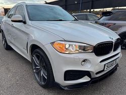 White Used 2016 BMW X6 M Sport SUV | £17,899 (Fair price)